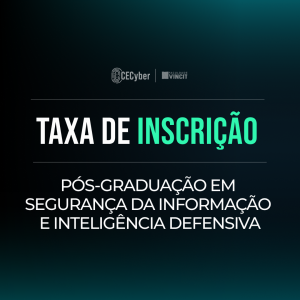 Taxa de Inscrição - Pós Segurança da Informação